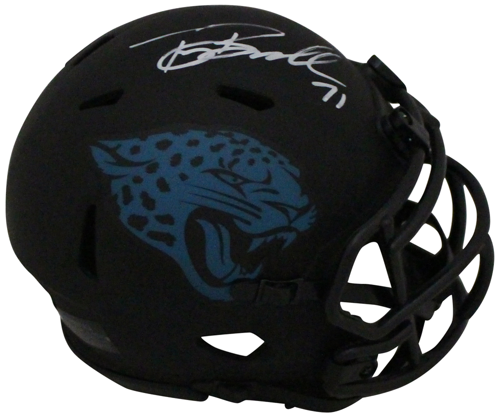 Tony Boselli Autographed Jacksonville Jaguars Eclipse Mini Helmet BAS