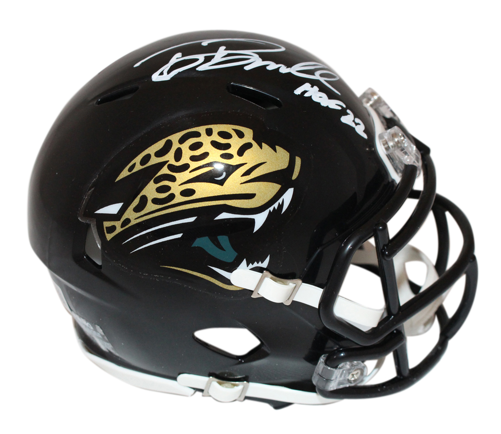 Tony Boselli Autographed Jacksonville Jags TB '95-'12 Mini Helmet w/HOF BAS