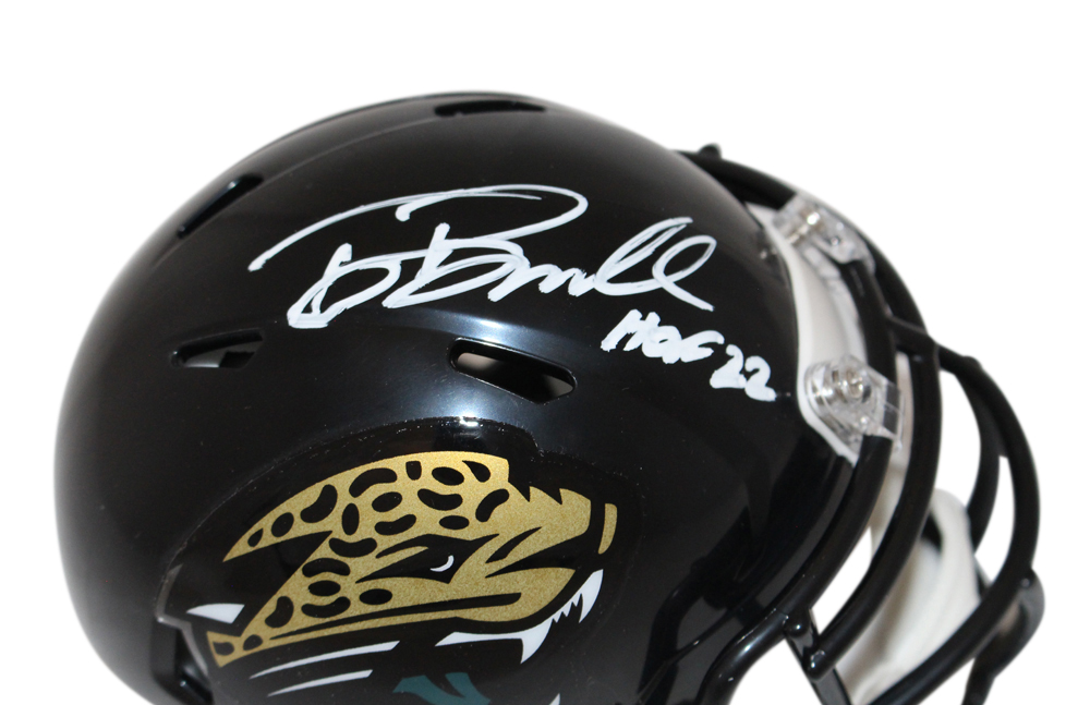 Tony Boselli Autographed Jacksonville Jags TB '95-'12 Mini Helmet w/HOF BAS