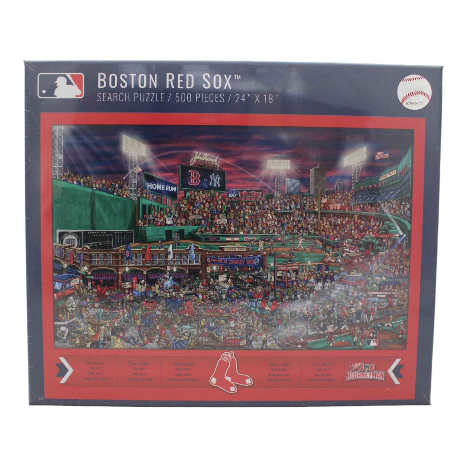 Boston Red Sox 18"x24" YouTheFan 500 Piece Joe Journeyman Puzzle