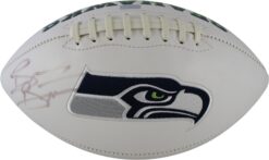 Brian Bosworth Autographed/Signed Seattle Seahawks Logo Football DEN 59380