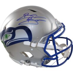 Brian Bosworth Autographed Seattle Seahawks Authentic TB Helmet Beckett 54260
