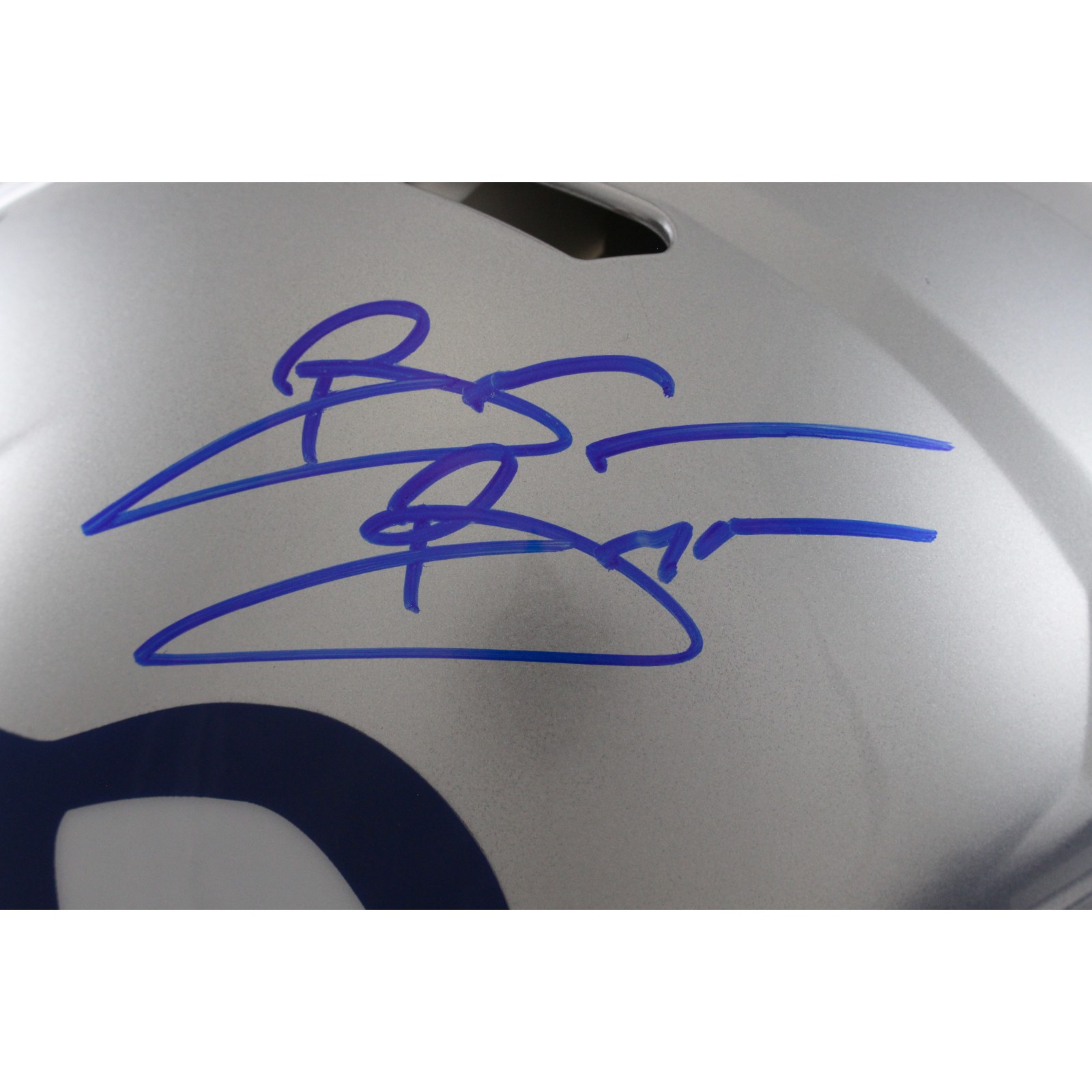 Brian Bosworth Autographed Seattle Seahawks Authentic TB Helmet Beckett 54260 2 Brian Bosworth Autographed Seattle Seahawks Authentic TB Helmet Beckett 54260