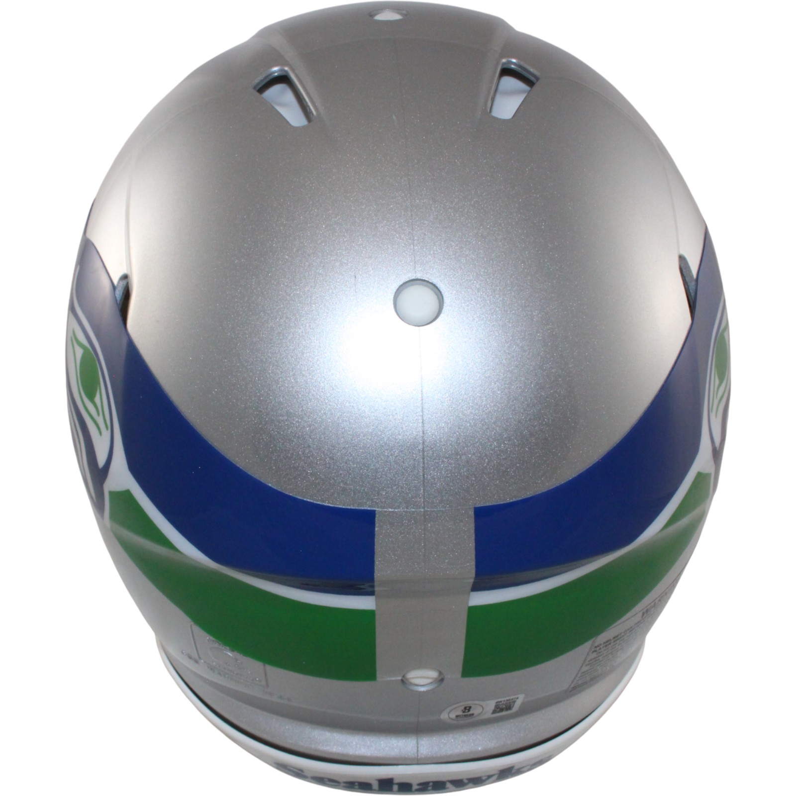 Brian Bosworth Autographed Seattle Seahawks Authentic TB Helmet Beckett 54260 5 Brian Bosworth Autographed Seattle Seahawks Authentic TB Helmet Beckett 54260