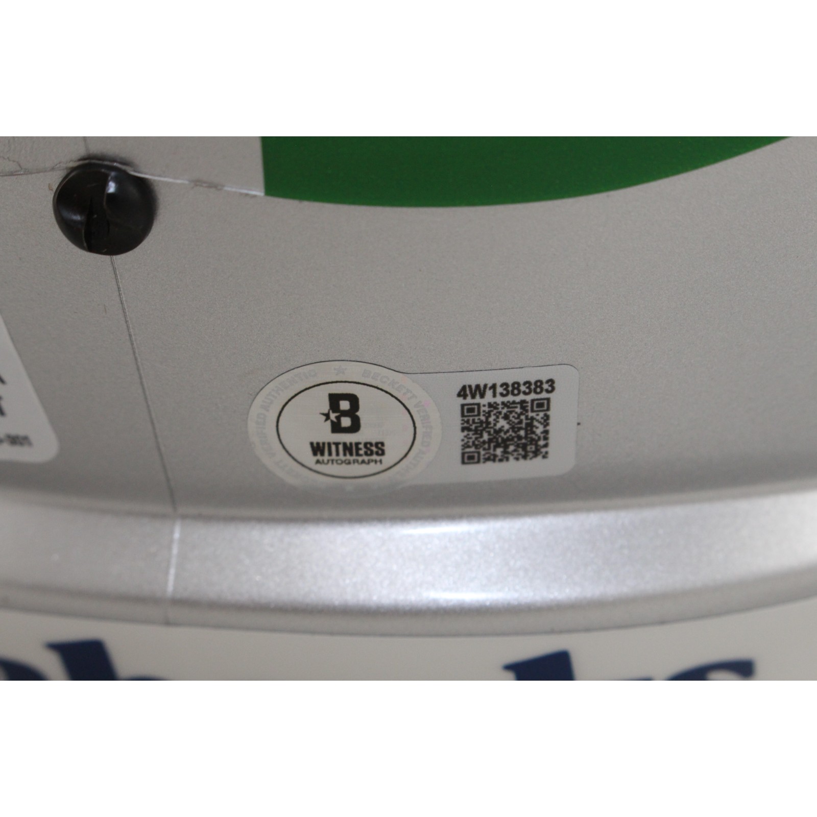 Brian Bosworth Autographed Seattle Seahawks F/S TB Helmet Beckett Witness 54042 4 Brian Bosworth Autographed Seattle Seahawks F/S TB Helmet Beckett Witness 54042