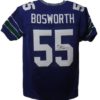 Brian Bosworth Autographed/Signed Seattle Seahawks Blue XL Jersey JSA 15099