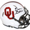 Brian Bosworth Autographed/Signed Oklahoma Sooners Wood Mini Helmet BAS 26631