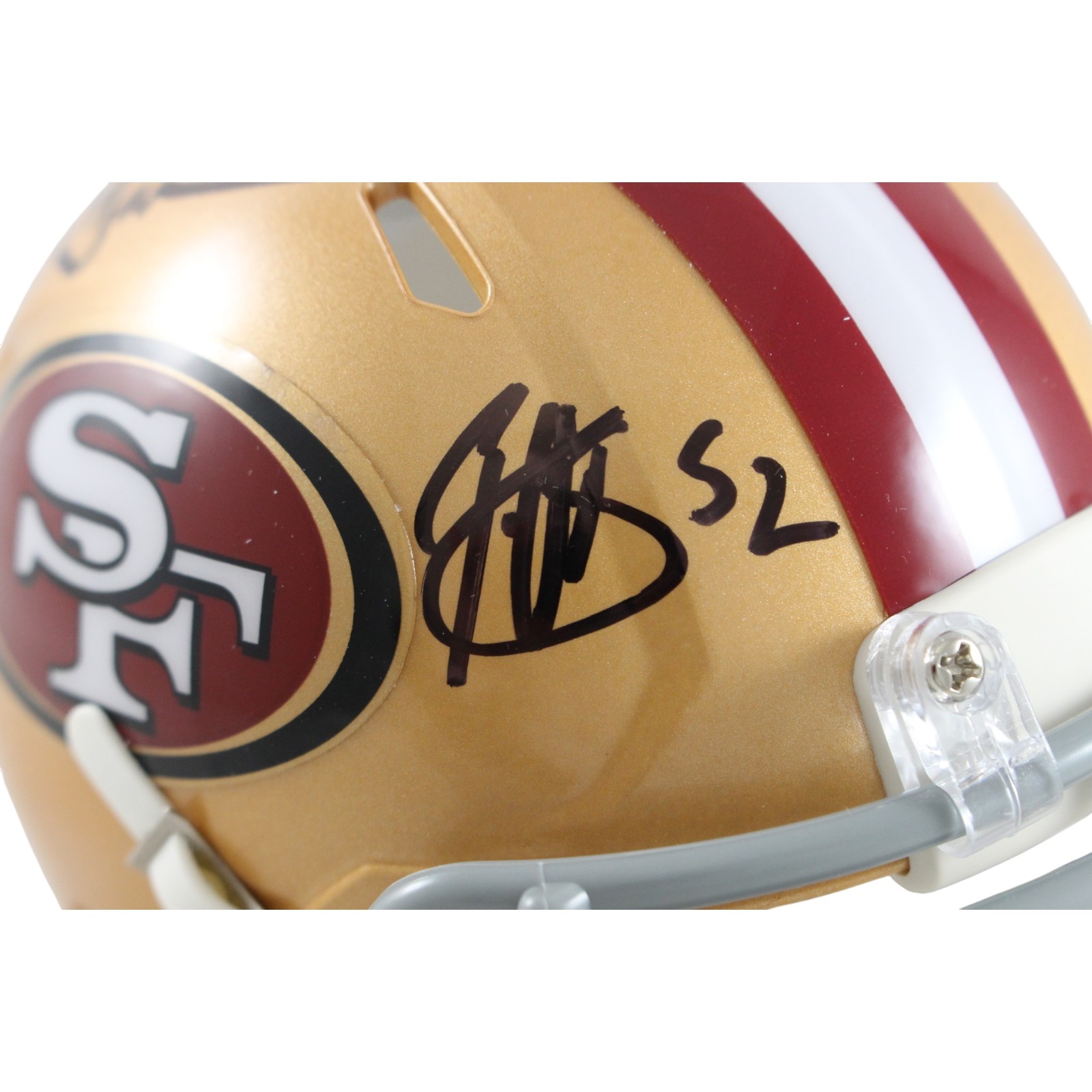 Patrick Willis NaVorro Bowman Signed San Francisco 49ers Mini Helmet BAS 55285 2 Patrick Willis NaVorro Bowman Signed San Francisco 49ers Mini Helmet BAS 55285