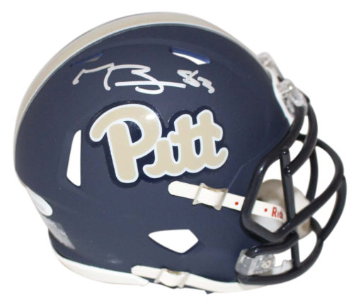 Tyler Boyd Autographed/Signed Pittsburgh Panthers Mini Helmet JSA 23983