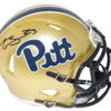 Tyler Boyd Autographed/Signed Pittsburgh Panthers Gold Mini Helmet JSA 23982