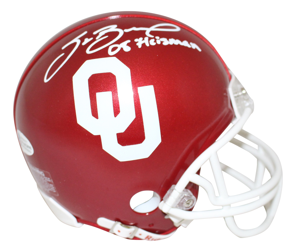 Sam Bradford Autographed Oklahoma Sooners Mini Helmet 08 Heisman BAS