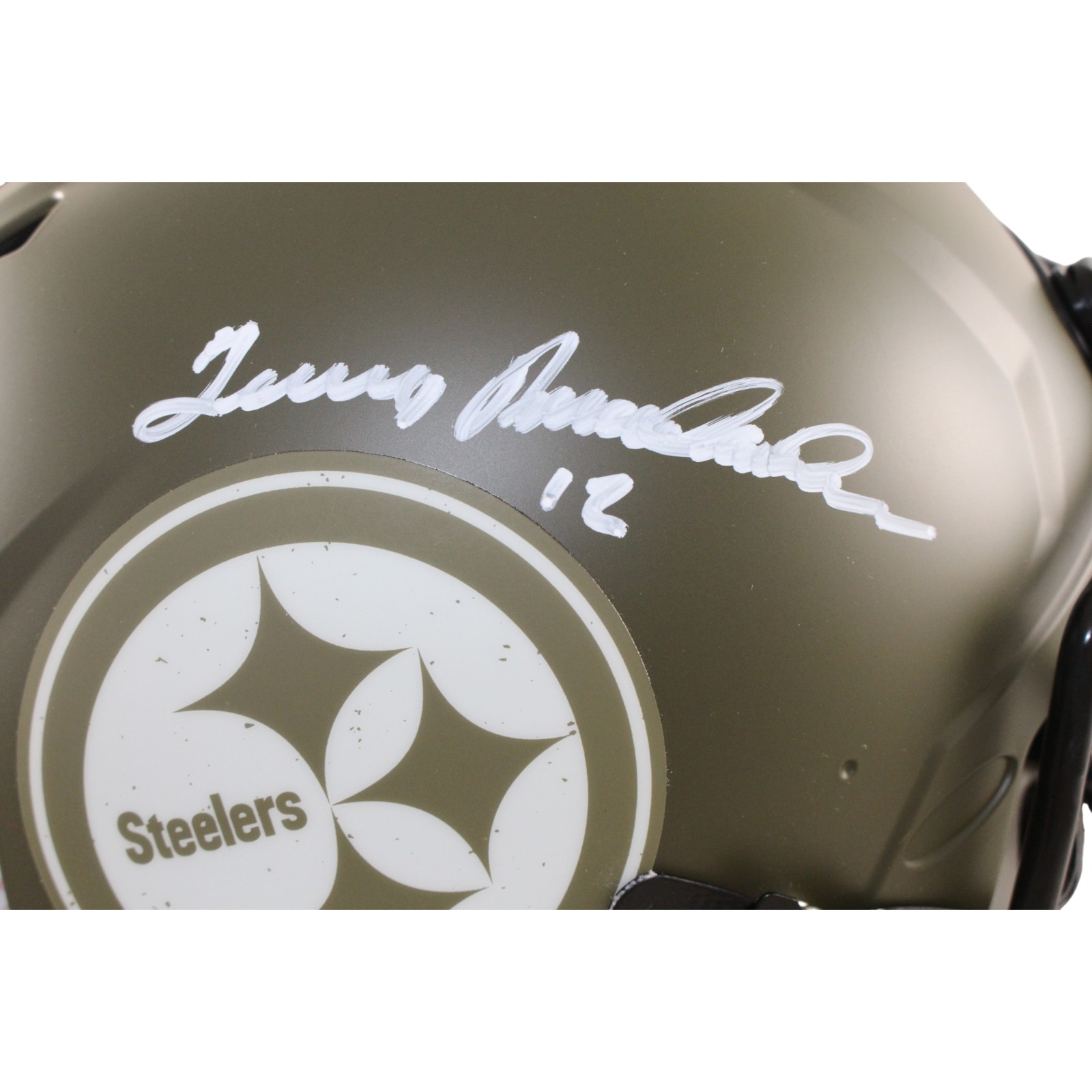 Terry Bradshaw Autographed Pittsburgh Steelers Pro 22 STS Helmet Beckett W 56882 2 Terry Bradshaw Autographed Pittsburgh Steelers Pro 22 STS Helmet Beckett W 56882