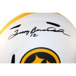 Terry Bradshaw Autographed Pittsburgh Steelers Pro Lunar Helmet Beckett W 56876