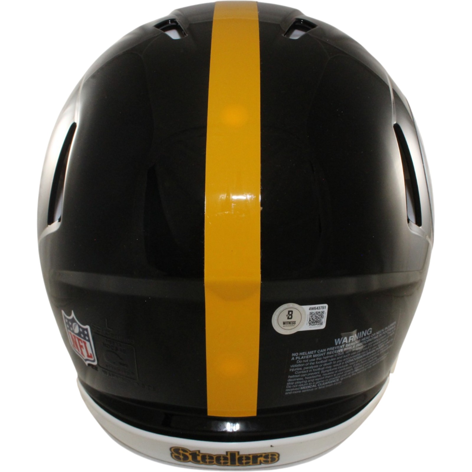 Terry Bradshaw Autographed Pittsburgh Steelers Authentic Helmet Beckett W 56873 4 Terry Bradshaw Autographed Pittsburgh Steelers Authentic Helmet Beckett W 56873