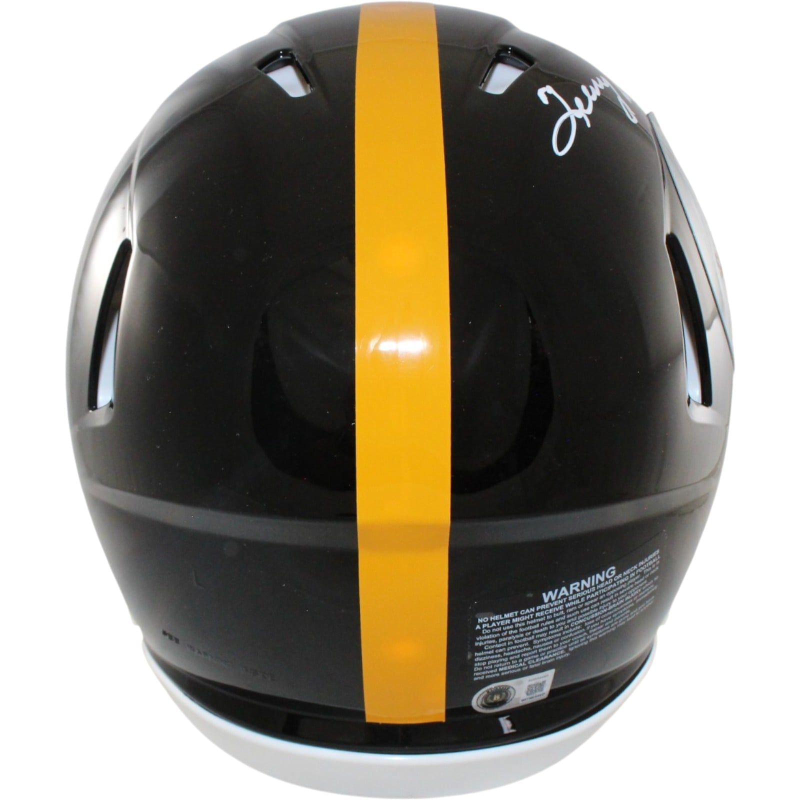 Terry Bradshaw Autographed Pittsburgh Steelers Pro TB Helmet Beckett W 58318 3 Terry Bradshaw Autographed Pittsburgh Steelers Pro TB Helmet Beckett W 58318