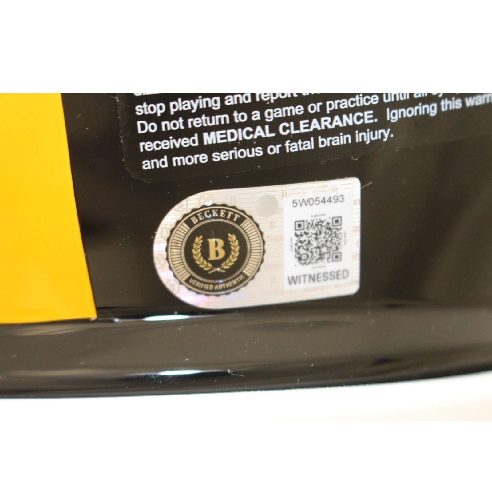Terry Bradshaw Autographed Pittsburgh Steelers Pro TB Helmet Beckett W 58318 5 Terry Bradshaw Autographed Pittsburgh Steelers Pro TB Helmet Beckett W 58318
