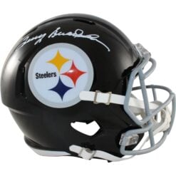 Terry Bradshaw Autographed Pittsburgh Steelers F/S TB Helmet Beckett WIT 58319