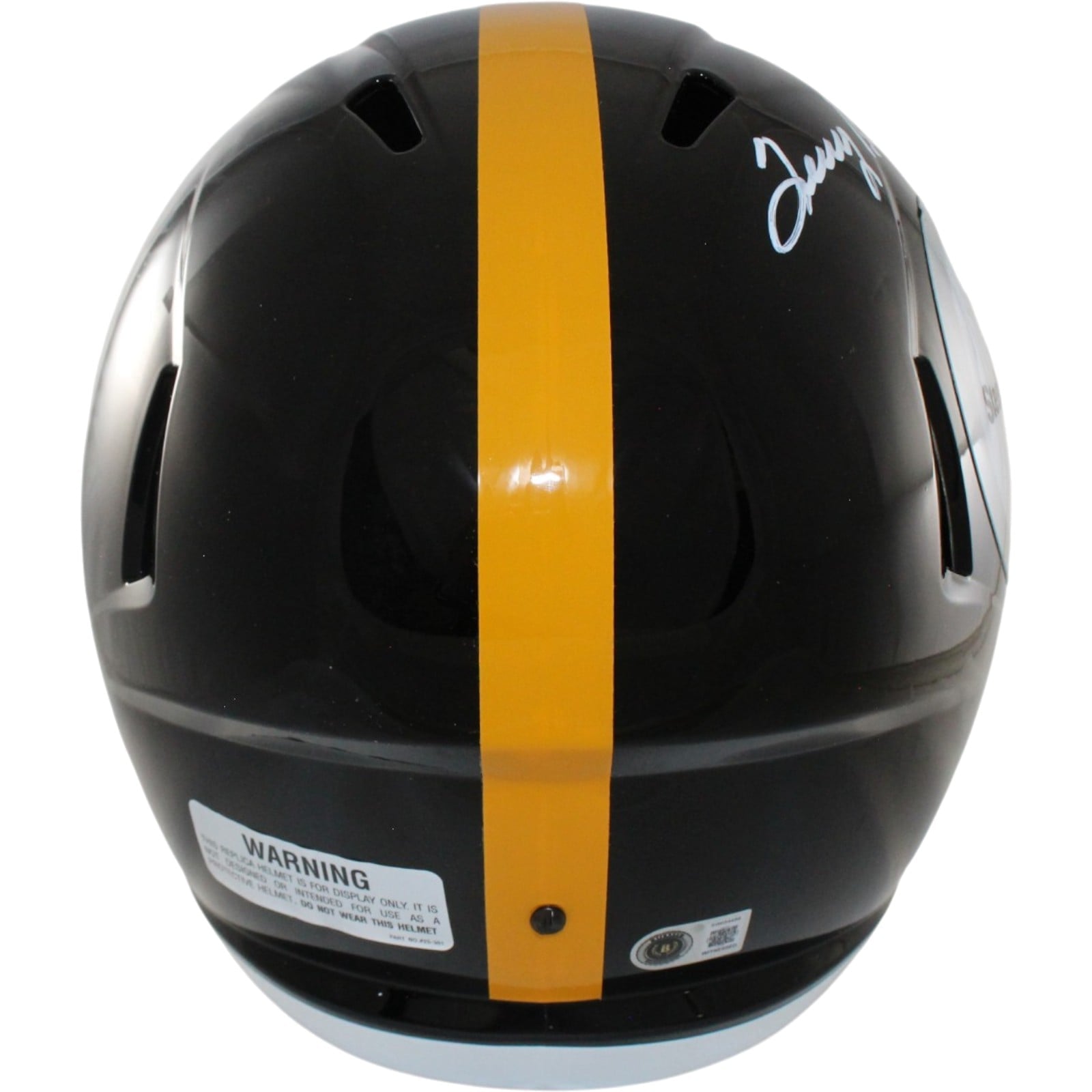 Terry Bradshaw Autographed Pittsburgh Steelers F/S TB Helmet Beckett WIT 58319 3 Terry Bradshaw Autographed Pittsburgh Steelers F/S TB Helmet Beckett WIT 58319