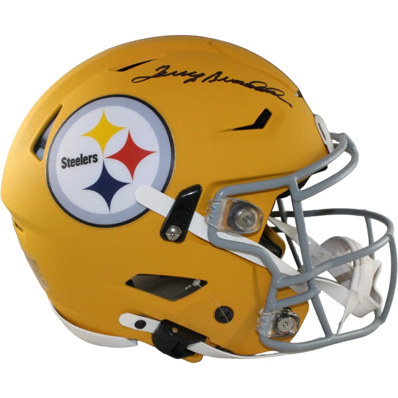 Terry Bradshaw Autographed Pittsburgh Steelers Speedflex Helmet Beckett W 58320