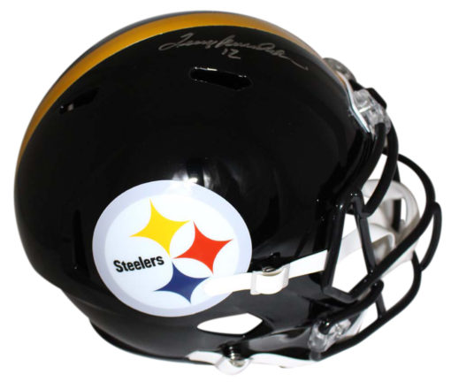 Terry Bradshaw Autographed Pittsburgh Steelers Speed Replica Helmet JSA 24503