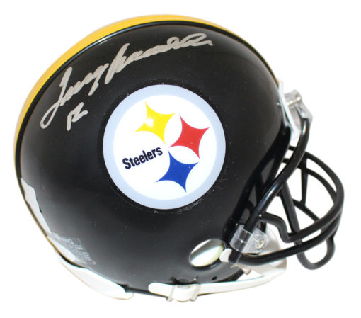 Terry Bradshaw Autographed Pittsburgh Steelers Mini Helmet JSA 24535