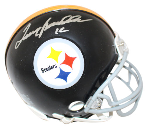 Terry Bradshaw Autographed Pittsburgh Steelers TB Mini Helmet JSA 24536