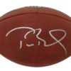 Tom Brady Autographed New England Patriots Official Football Tristar 25896