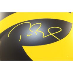 Tom Brady Autographed/Signed Michigan Wolverines Authentic Helmet Fanatics 56879