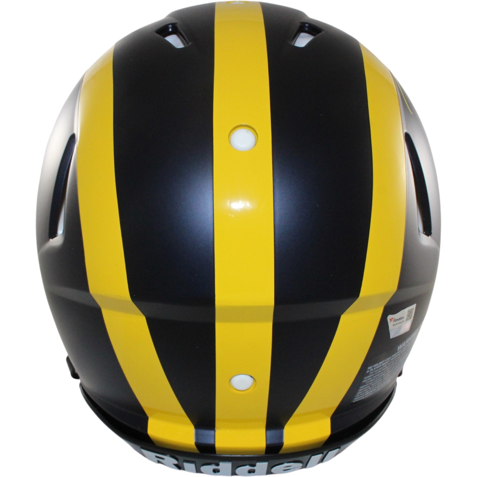 Tom Brady Autographed/Signed Michigan Wolverines Authentic Helmet Fanatics 56879 4 Tom Brady Autographed/Signed Michigan Wolverines Authentic Helmet Fanatics 56879