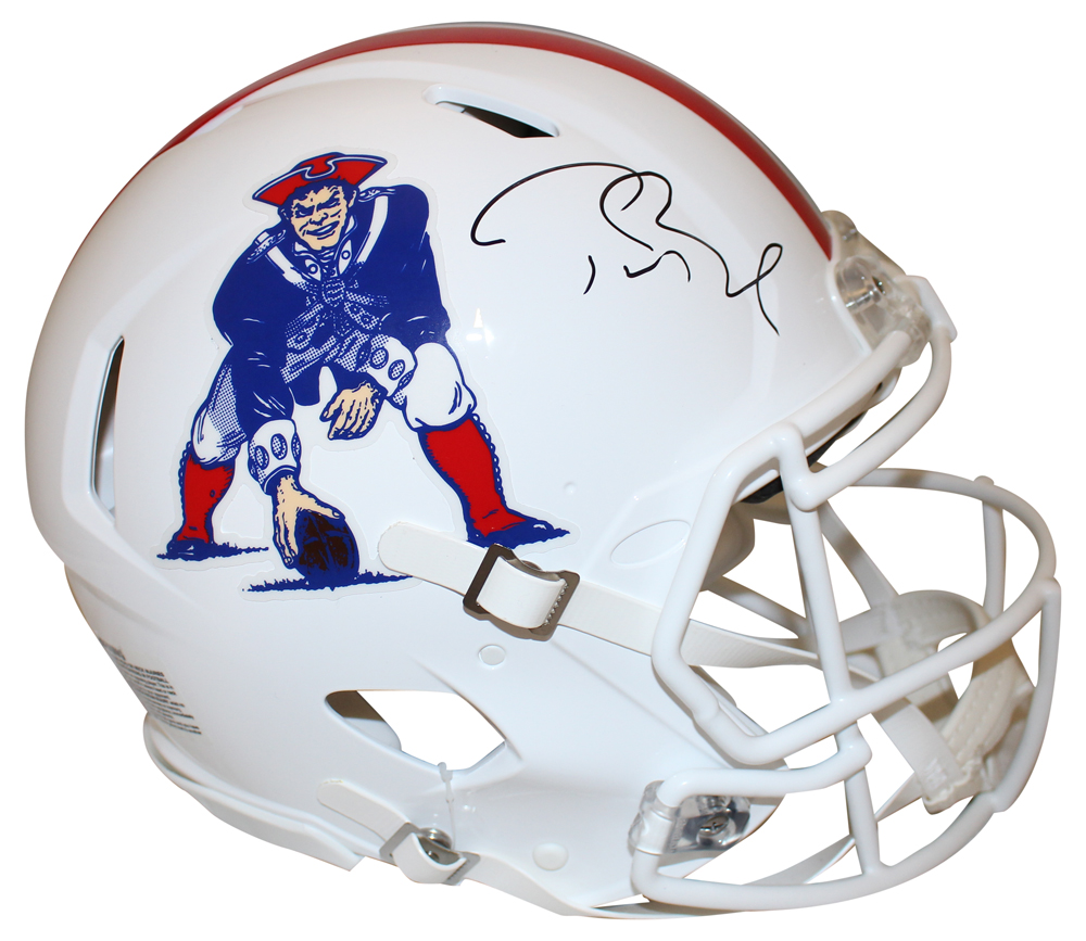 Tom Brady Signed New England Patriots 82-89 Authentic Speed Helmet FAN