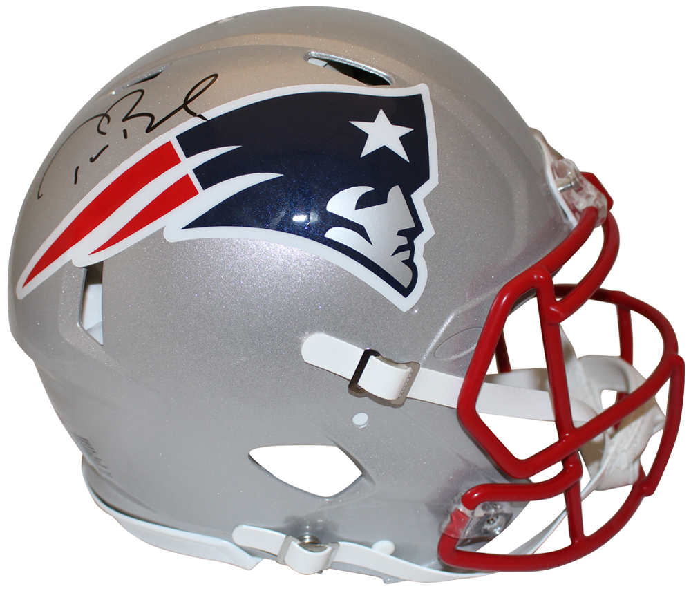 Tom Brady Autographed New England Patriots Authentic Speed Helmet FAN