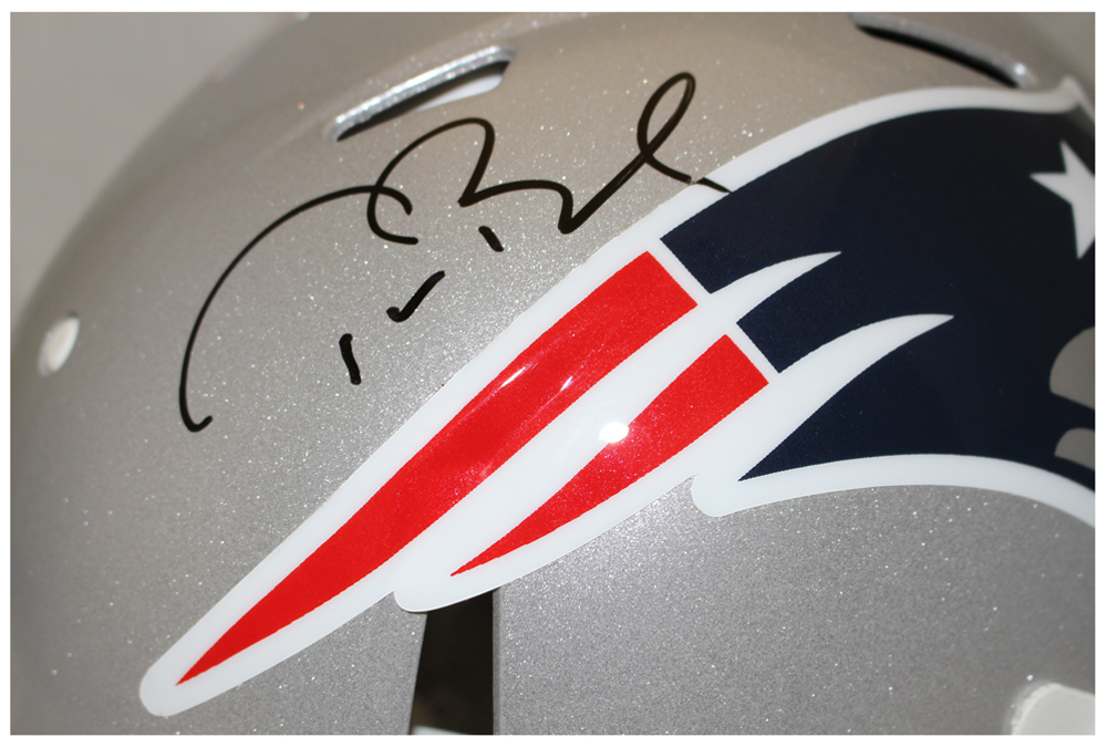 Tom Brady Autographed New England Patriots Authentic Speed Helmet FAN