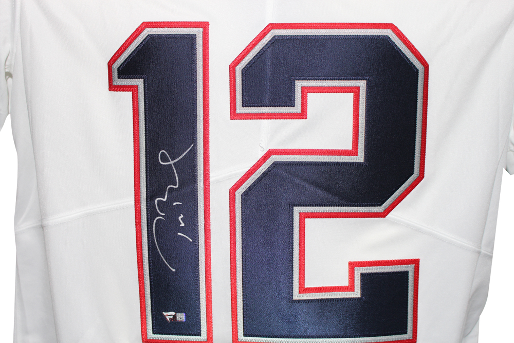 Tom Brady Signed Patriots Nike Authentic Elite On Field Jersey