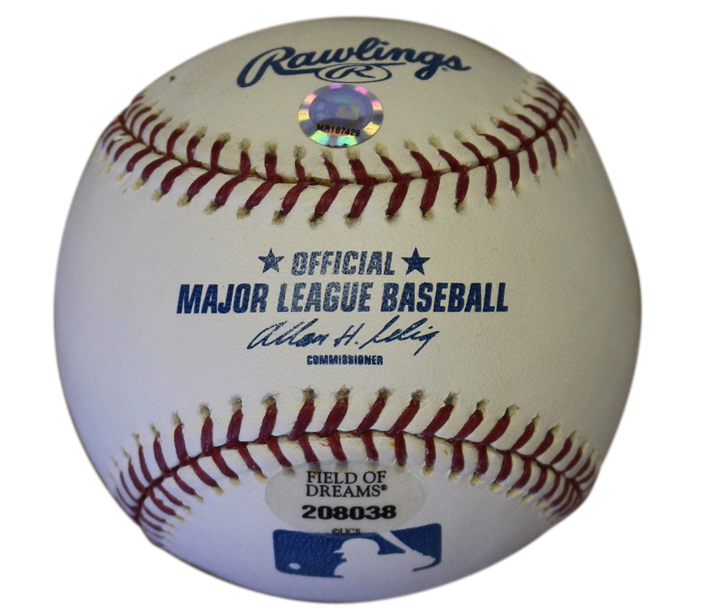 Bobby Thomson & Ralph Branca Autographed/Signed OML Baseball MLB 30980