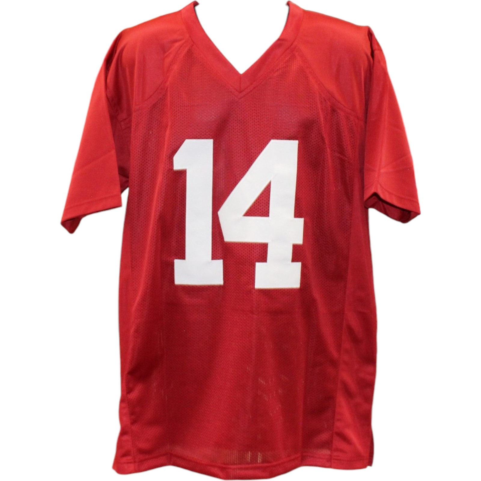 Brian Branch Autographed College Style Sz XL Red Jersey Beckett Witness 57916 4 Brian Branch Autographed College Style Sz XL Red Jersey Beckett Witness 57916