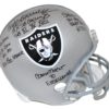 Cliff Branch Autographed Oakland Raiders Replica Helmet 10 Insc JSA 24827