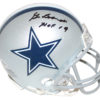 Gil Brandt Autographed/Signed Dallas Cowboys Mini Helmet HOF 19 BAS 24454