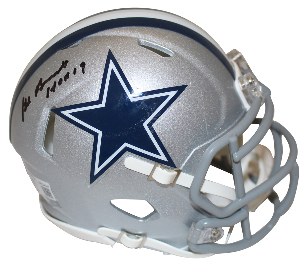 Gil Brandt Autographed Dallas Cowboys Speed Mini Helmet HOF Beckett