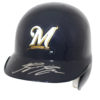 Ryan Braun Autographed/Signed Milwaukee Brewers Mini Batting Helmet JSA 24537