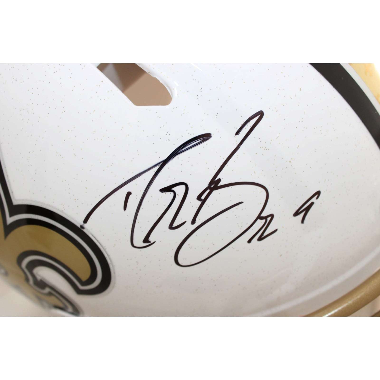 Drew Brees Autographed New Orleans Saints Proline Helmet Alt 25 Beckett W 58695 2 Drew Brees Autographed New Orleans Saints Proline Helmet Alt 25 Beckett W 58695