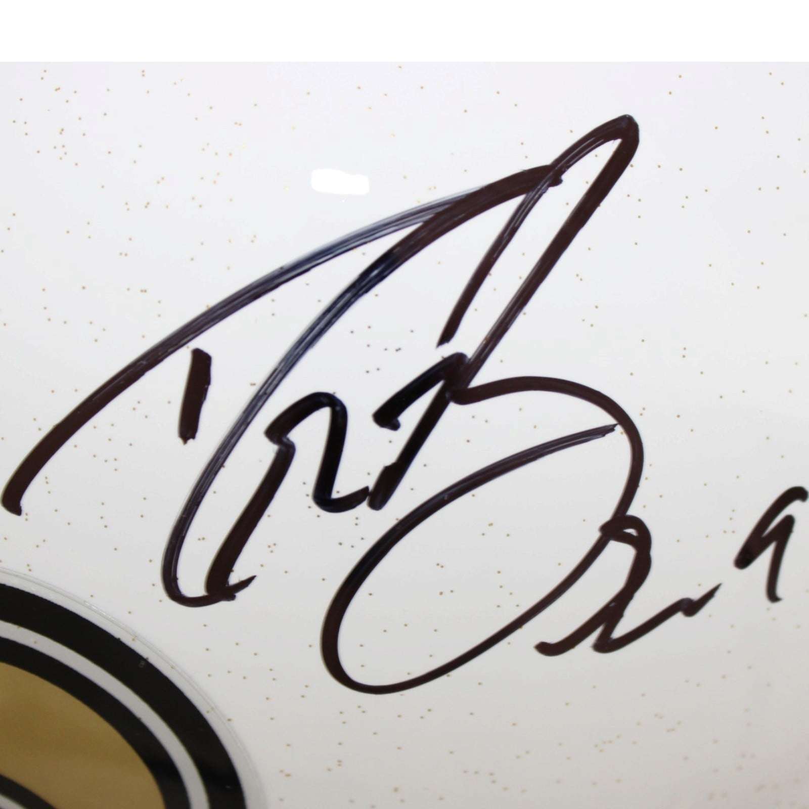 Drew Brees Autographed/Signed New Orleans Saints F/S Helmet Replica Alt 25 58822