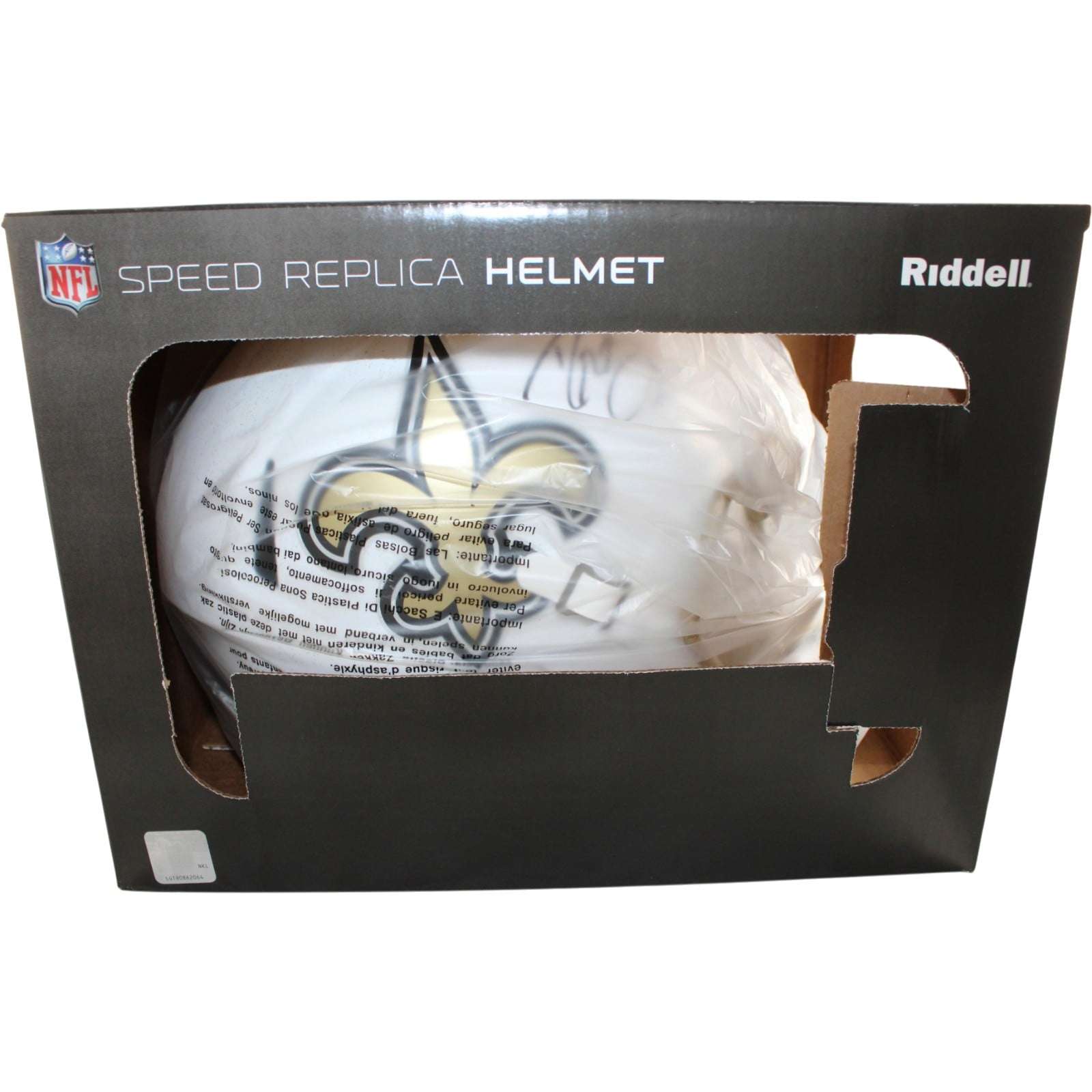 Drew Brees Autographed/Signed New Orleans Saints F/S Helmet Replica Alt 25 58822 6 Drew Brees Autographed/Signed New Orleans Saints F/S Helmet Replica Alt 25 58822