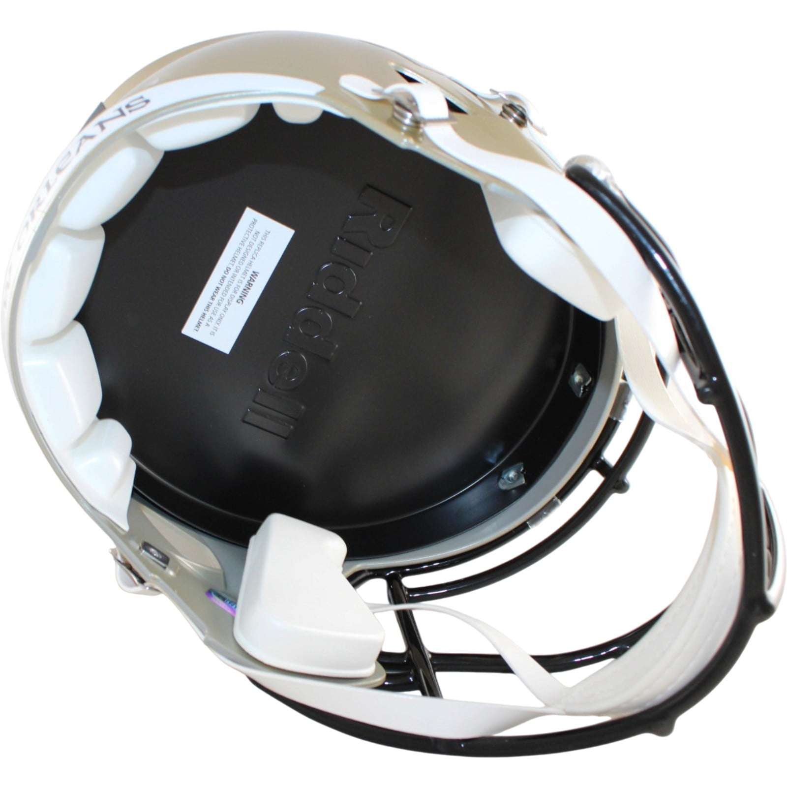 Drew Brees Autographed/Signed New Orleans Saints F/S Helmet Replica 58813 4 Drew Brees Autographed/Signed New Orleans Saints F/S Helmet Replica 58813