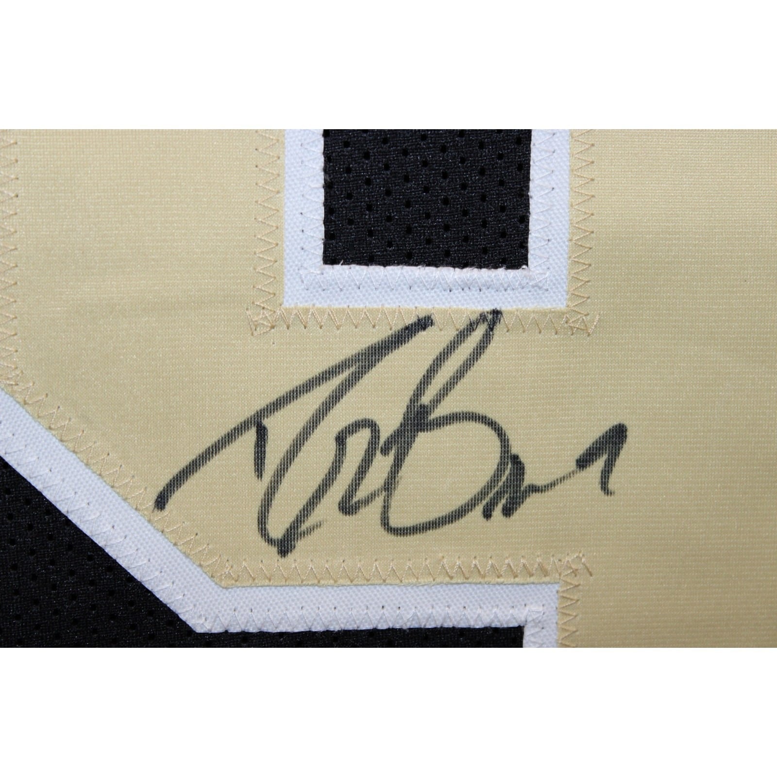 Drew Brees Autographed Pro Style Sz XL Black Jersey Beckett Witness 58503 2 Drew Brees Autographed Pro Style Sz XL Black Jersey Beckett Witness 58503