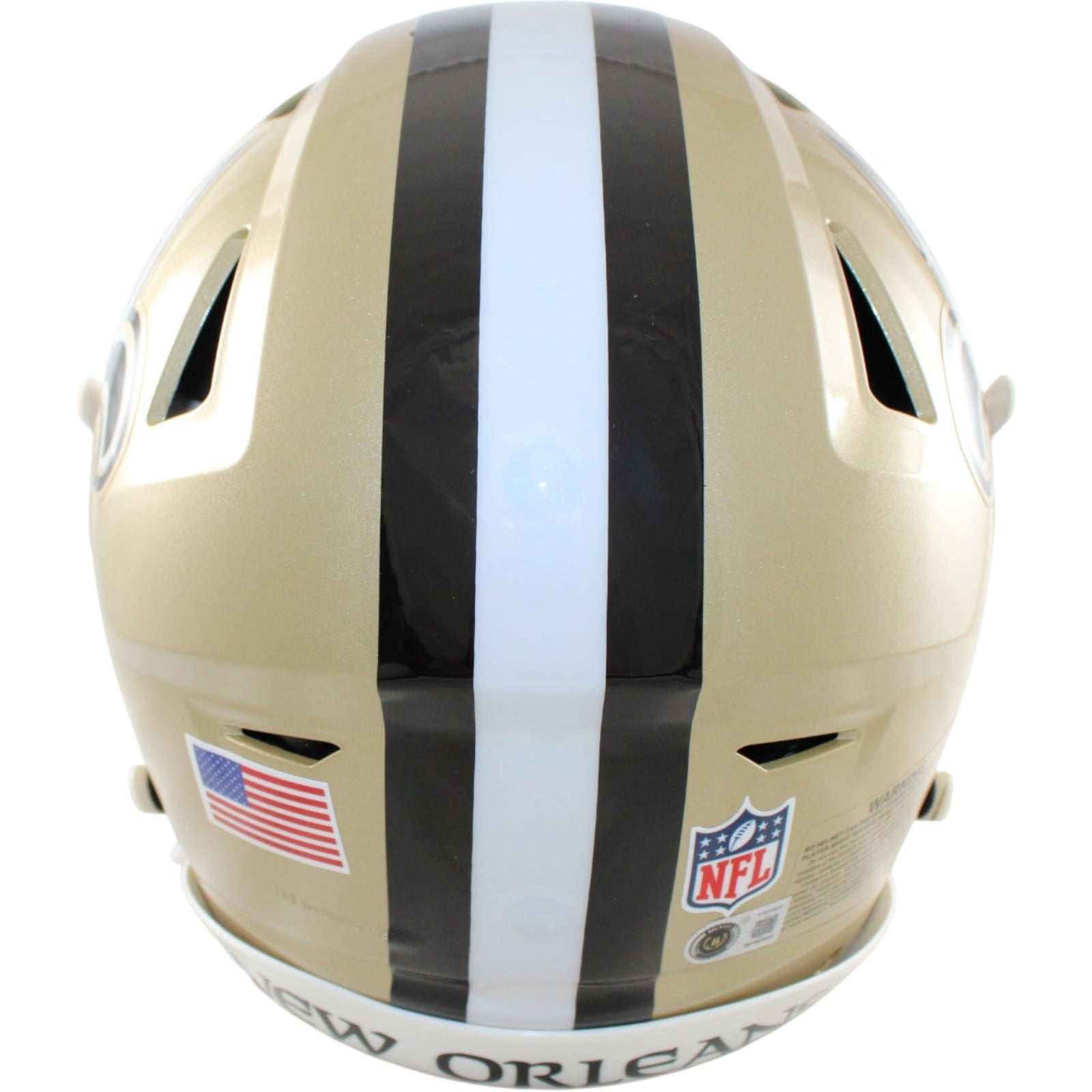 Drew Brees Autographed New Orleans Saints SpeedFlex Helmet Beckett WIT 58494 3 Drew Brees Autographed New Orleans Saints SpeedFlex Helmet Beckett WIT 58494