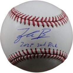Tyler Bremner Autographed Anaheim Angeles OML Baseball 25 2nd Pick Beckett 56306