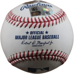 Tyler Bremner Autographed Anaheim Angeles OML Baseball 25 2nd Pick Beckett 56306