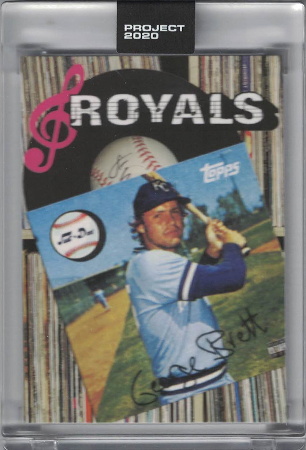 George Brett Kansas City Royals 2020 Topps Project #212 Artist Trading Card 28256