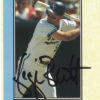 George Brett Signed Kansas City Royals 1994 Police/Insurance Trading Card BAS 27079