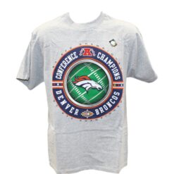 Denver Broncos 1997 AFC Conference Champions Gray Med T-Shirt 45855